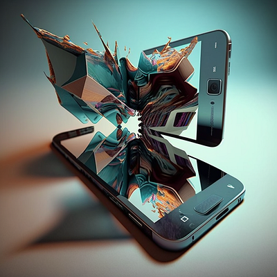 2&3D PHONE design graphic design ui ux