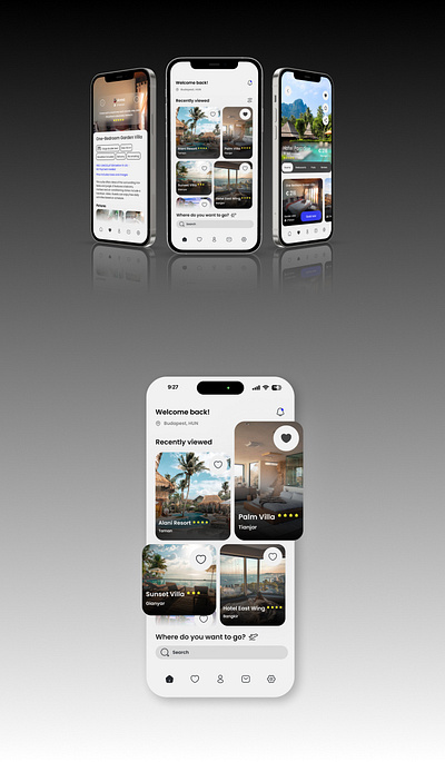Travel Application Design design mobile app travel app ui ui design uxdesign webdesign
