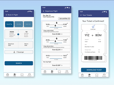 Flight Booking App airline app app book a flight branding confirmation ticket departing flight design fight booking app flight confirmation flight details illustration ticket design on figma typography ui design ux ux design