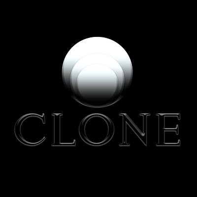 Clone Type clean design graphic graphic design minimal poster silver typography white