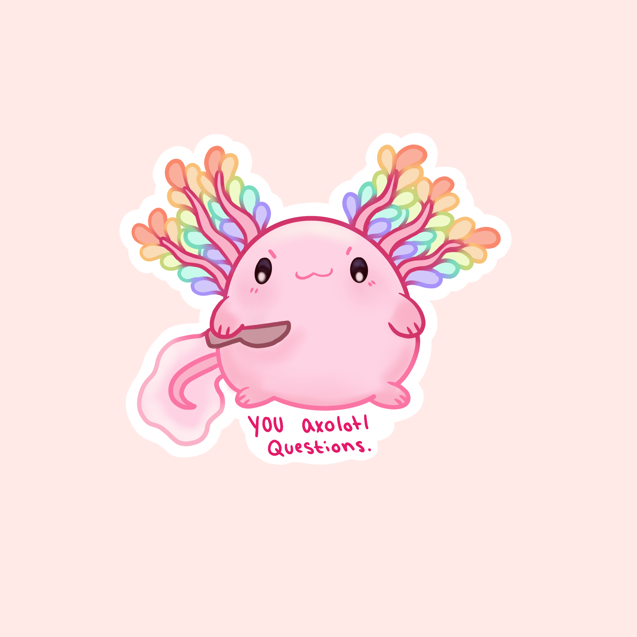 Axolotl by Teanna on Dribbble