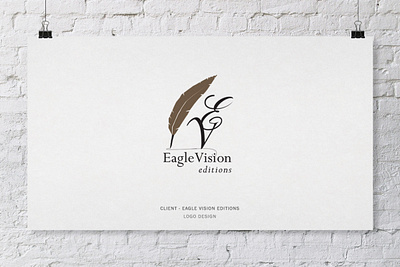 Logo Design | Eagle Vision Editions branding design graphic design illustration logo design