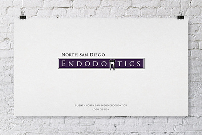 Logo Design | North San Diego Endodontics branding design graphic design illustration logo design