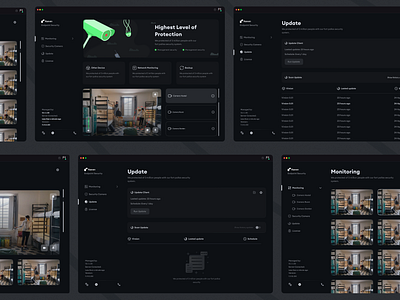 AI chemical leaks detection CCTV app camera cctv dashboard desktop framer graphic design home page icondesign illustration landing page minimal product design responsive sass security ui uiux web design webflow