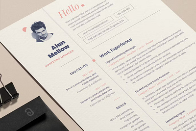 Trendy Resume clean resume cover letter creative resume curriculum vitae cv cv design cv template free cv free cv template free resume free resume template modern cv modern resume professional resume resume resume design resume template