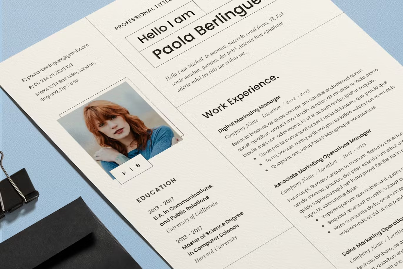 Minimal Resume clean resume cover letter creative resume curriculum vitae cv cv design cv template free cv free cv template free resume free resume template modern cv modern resume professional resume resume resume design resume template