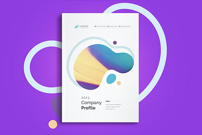 Company Profile 2023 agency annual brand brand design brand identity branding design brochure business company corporate flyer identity indesign layout magazine marketing minimalism minimalist portfolio template