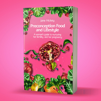 Illustration for Nutrition Books for Male and Female Fertility colorful fruit graphic design healthy illustration procreate veggies