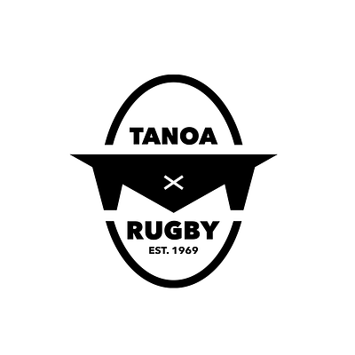 Tanoa Rugby Logo brand design identity logo rugby sports