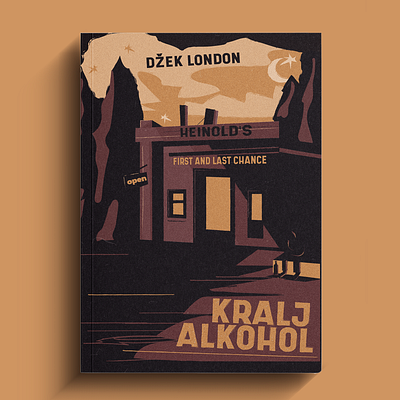 JOHN BARLEYCORN - JACK LONDON: BOOK COVER design graphic design illustration typography vector