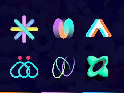 logo collection vol.03 ai best logos brand identity branding clean colorful crypto fun graphicdesign identity lettermark logo logo collection logofolio logos marks metaverse minimal monogram