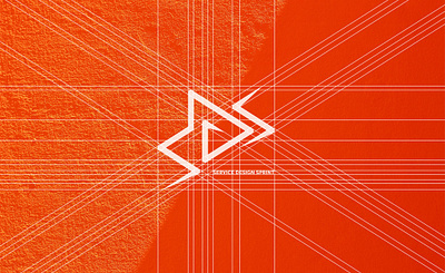 Service Design Sprint logo — grid branding design graphic design logo logodesign minimalist vector visualidentity