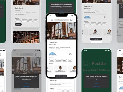 PostUp (Google Ventures Design Sprint) case study design ui user experience user interface ux ux design