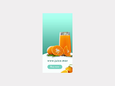 Juice animation design graphic design html5 juice animation juice banner orange animation orange banner product design web animation