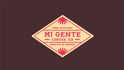 MI Gente Coffee Co. Logo adobe illustrator coffee logo coffee roaster logo logo design mexican logo design