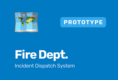 Dispatch System Prototype design prototype ui