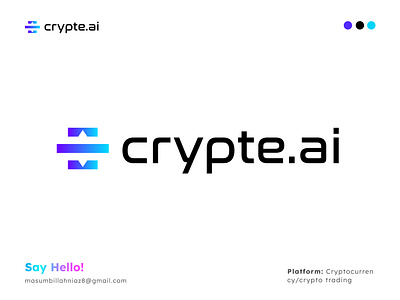 crypto exchange ai logo, logos, logo design and branding ai arrow artificial intelligence brand identity branding crypto cryptocurrency design exchange financial icon logo logo design logos minimalist money technology trade trading transaction