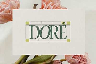 Dore Weddings branding graphic design logo