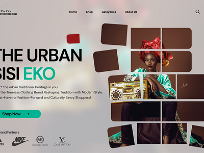 Urban Sisi Eko Collection Landing Page