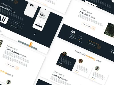 Daily UI - 003 branding design dribbble featured figma design graphic design landing page ui ui challenge ui ux ux ux challenge ux design web design website design