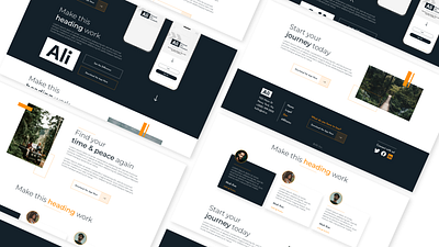 Daily UI - 003 branding design dribbble featured figma design graphic design landing page ui ui challenge ui ux ux ux challenge ux design web design website design