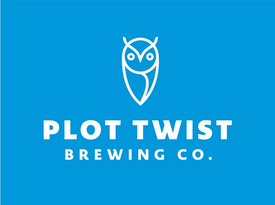 Plot Twist Brewing brand identity branding design illustrate illustrator logo type typography