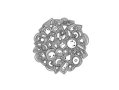 Day 081-365 Shapes! 365project cute illustration ink kawaii shape