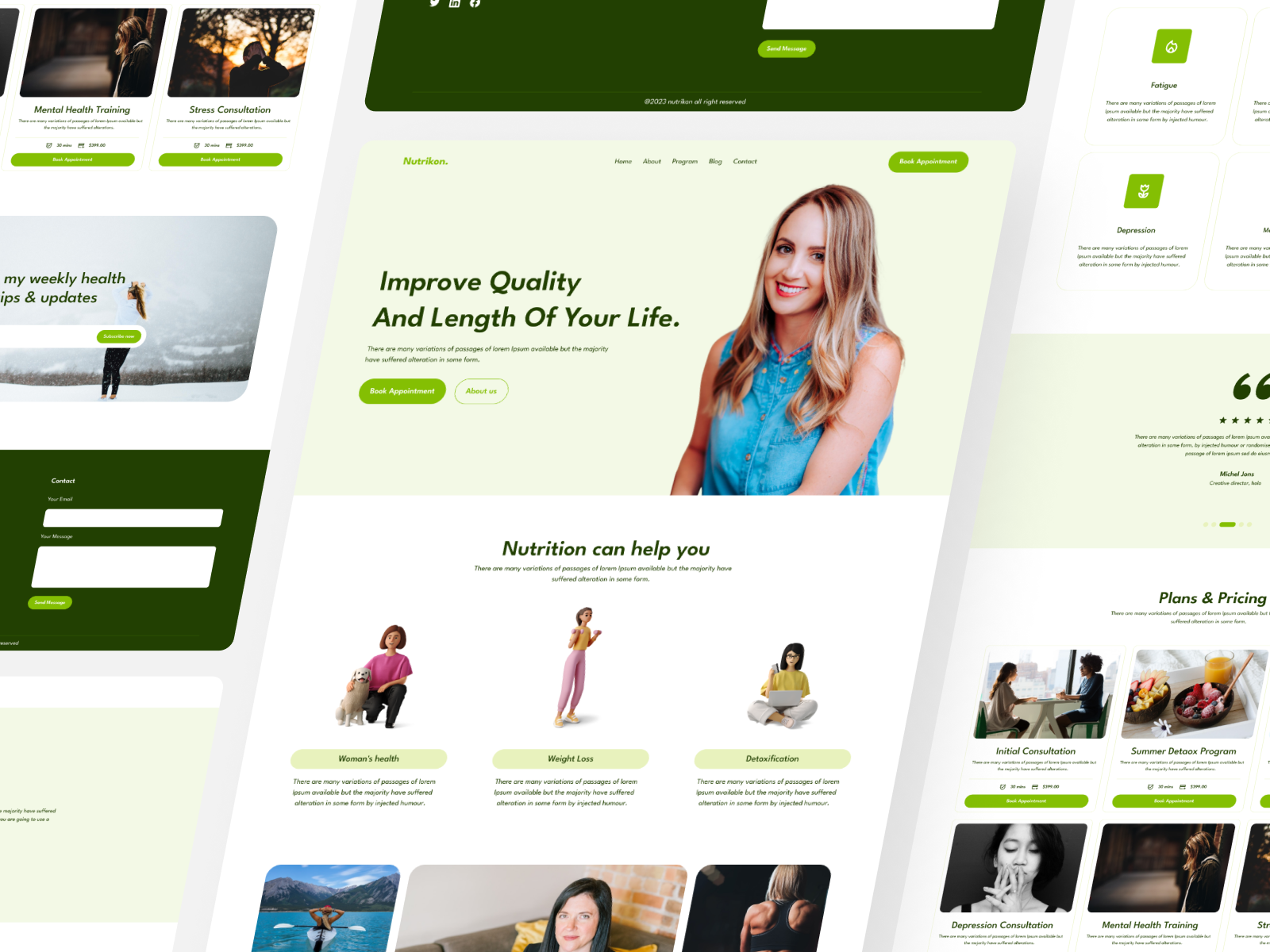 Example of Landing Page Design