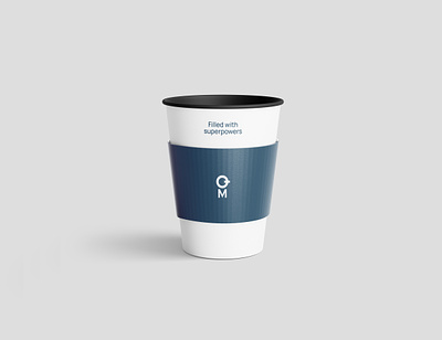MOQQ Branding branding clean coffee corporate cup design logo logotype minimal paper coffee cup paper cup stationary stationery symbol wordmark