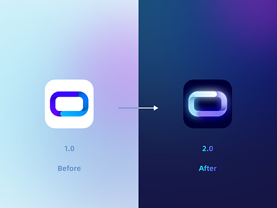 icon 1.0→2.0 app icon