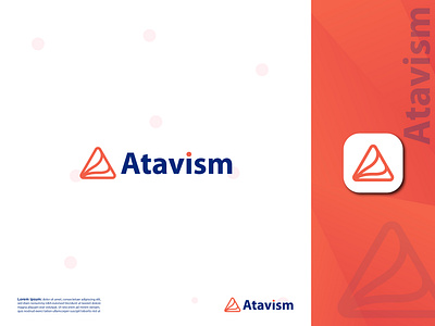 Atavism Logo Design 3d animation app branding design graphic design illustration logo ui vector