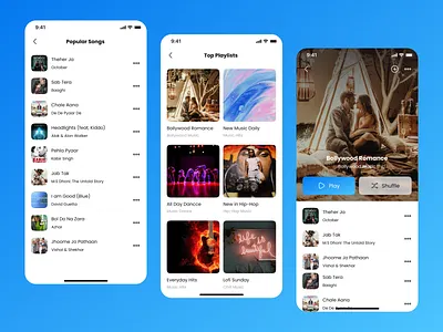 Music App UI Kit V3