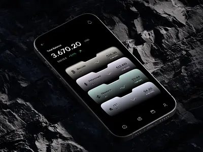 Wallet App Design app app design butcoin app crypto crypto app crypto mobile ui eqallet interface mobile mobile app mobileapps mobileui mobileuser interface ui uiux ux ux ui design wallet wallet setting