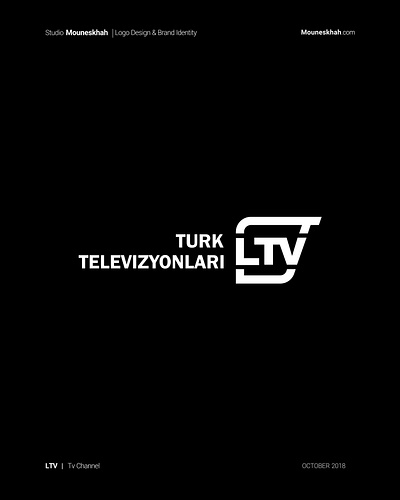 " LTV " Logo design brand branding design grafik tasarım graphic design illustration logo logodesign typography