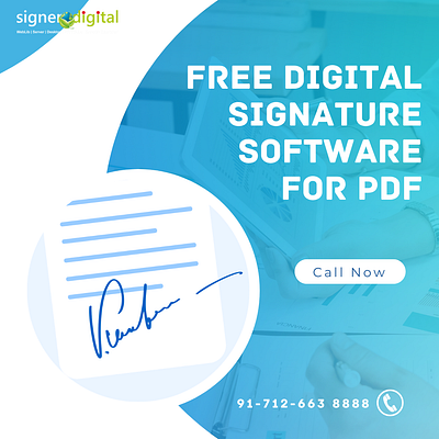 Free Digital Signature Software For PDF