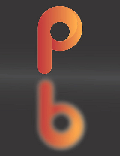 Letter P typography design graphic design illustration letter lettering refection typeface typography