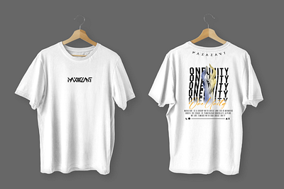 Maxazant Shirt branding graphic design