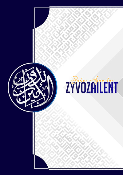 Agenda Book Cover Of Zyvozailent design graphic design