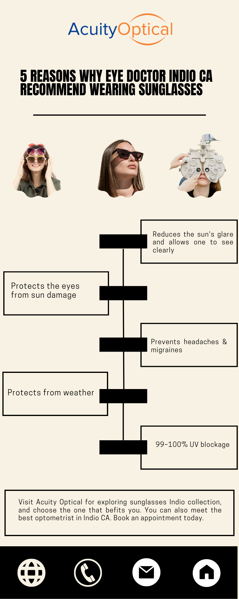 5 Reasons Why Eye Doctor Indio CA Wearing Sunglasses by