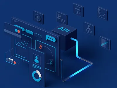 3D Illustration 3d 3danimation 3dart animation b3d blender blender3d branding c4d cinema4d colorful design geometric illustration loop motion render set simple uiux