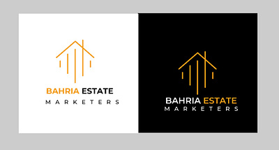 Bahria Estate & Marketers branding graphic design logo