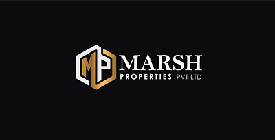 Marsh Properties branding design graphic design illustration logo minimal typography vector