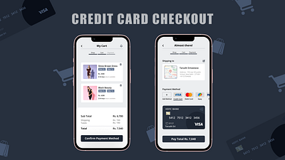 Credit Card Checkout Page| Mobile Design| DailyUi app creditcardcheckout dailyui figma interaction design mobiledesign ui uichallenge user experience ux visual design