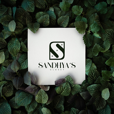 Mockup - Sandhya's Closet branding creative design logo photoshop