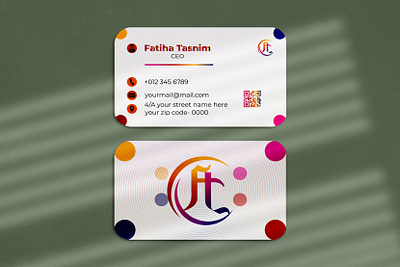 Business card design branding business card business card design design graphic design illustration luxury vector