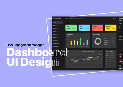 Dashboard - UI Design dashboard design ui ui design uiux ux