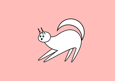 Funny cat logo cat design logo logodesign