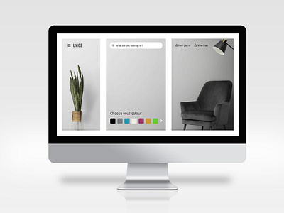 UNIQE Website Design app brand design brand identity branding design graphic design graphics logo logo design ui ux visual website design