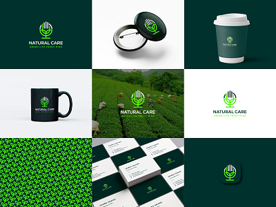 Agricultural | Logo |Natura Logo | Green Logo design 99 design logo agrucultural logo branding farmer logo field flower logo fresh logo gradeint graw logo green logo hand logo iconic iconic logo identity leaf logo logo design modern natural care logo natural logo tea graden