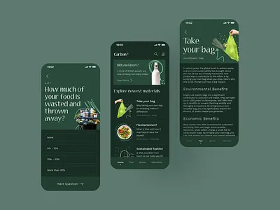 Carbon zero - Your guide to living sustainably app ios